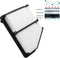 Engine Air Filter Compatible with 2016-2018 Honda Civic 2.0L Extra Guard Rigid Panel 17220-5BA-A00, 172205BAA00...