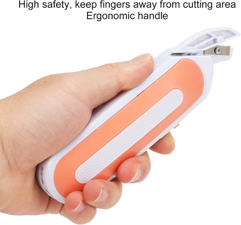 Cordless Electric Scissors, Rechargeable Powerful Fabric Scissors with Ergonomic Handle for Carpet Leather Rubber Paperboard, Electric Cutting She...
