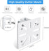 Gutter Mount for eufy Security Solocam S340 Solar Security Camera (White)...