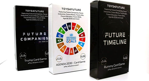 Future Companies Educational Playing Cards | Learn About Leaders in Artificial Intelligence, Genomic Revolution, Space Exploration, Robotics, Data...