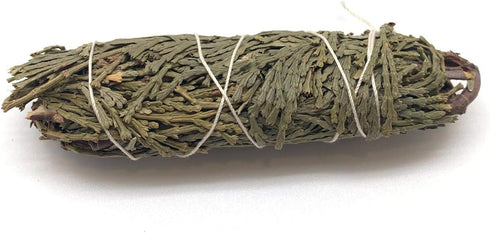 Smudge Kit Spiritual Set - White Sage, Cedar, 7 Chakra Sage, Yerba Santa, Palo Santo, Sandalwood T-Lite Candle - for Purifying, Cleansing, Meditat...