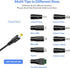 Nextbook Tablet Charger Adapter 5V 3A 2A 2.5A 1A AC DC Adapter w/ 9 Tips for Amazon Fire USB Hub TV Box LED Pixel Light Camera Speaker GPS Toys We...
