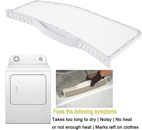 WP37001142 Dryer Lint Filter Compatible with Whirlpool Amana Dryer Lint Screen,Replace AP6008778,37001142A, 40124401,37001142