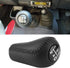 Car Shift Knob, 33504-20120-C0 Leather Black Great Hand Feeling Gear Shift Knob Handball Shift Lever Fit for Toyota 4Runner/Pickup/Hilux Surf/Land...