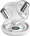 JIECAN Open Ear Headphones Bluetooth V5.3 Wireless Earbuds with Earhooks with Digital Display Charging Case, Conduction Headphones with Mic Waterp...