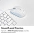 Macally USB Wired Mouse with 3 Button, Scroll Wheel, & 5 Foot Long Cord, USB Mouse for Laptop and Desktop, Computer Mouse Wired Compatible with Ap...