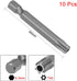 uxcell 10 Pcs T40 Magnetic Torx Screwdriver Bits, 1/4 Inch Hex Shank 2-inch Length S2 Security Tamper Proof Screw Driver Kit Tools...