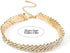 JEAIRTS Rhinestone Choker Necklace Gold Sparkly Crystal Necklaces Party Prom Neck Chain Jewelry for Women...