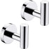 Hoooh Towel Hook, SUS 304 Stainless Steel Coat/Robe Clothes Hook for Bath Kitchen Garage Wall Mounted (2 Pack), Polished Chrome, B100-CH-P2...