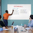 HAMIGAR Whiteboard Sticker for Wall 17.7" x 78.7" Whiteboard Wallpaper Peel and Stick, White Board Stick On Wall, Dry Erase Contact Paper Adhesive...