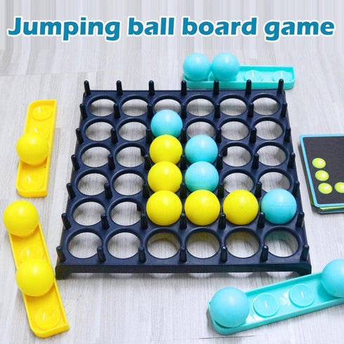 Bounce Ball Game, Bounce Ball Family Party Game and Jumping Ball Tabletop Game Toys Desktop Activate Bouncing Ball Game for Adults and Kids...