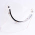 Universal 3-Snap Flip Up Visor Shield Lens for Retro Open Face Motorcycle Helmet (Clear)...