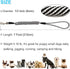 Small Dog Leash 7FT, Lightweight Nylon Rope Leash for Puppy Pets, Cats, Small Animals Medium Dogs Walking, Black...