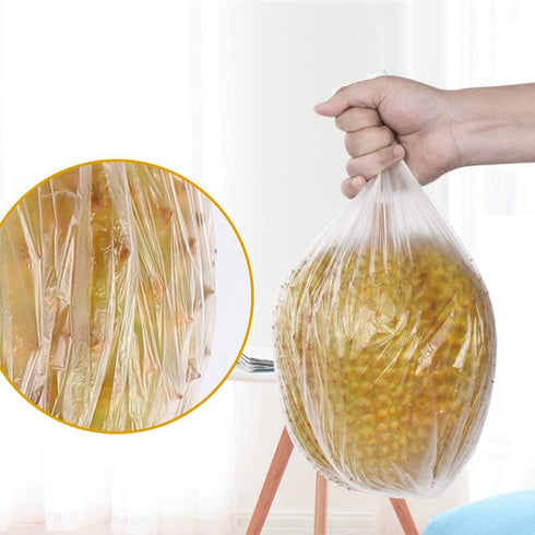 13 Gallon Clear Tall Kitchen Trash Bags, Garbage Bags, 225 Counts...