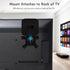 IFCASE Wall/Under Desk/Back of TV Mount Compatible with All Apple TV Generations (Including All 4K Models) (Black)...