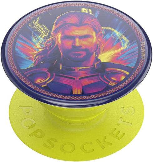 PopSockets Phone Grip with Expanding Kickstand, Marvel PopGrip - Neon Thor......