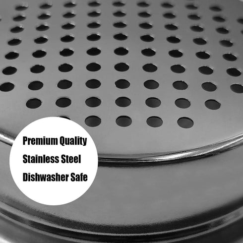 DEVILMAYCARE 2-Pack Stainless Steel Food Can Drainer Strainer, Sieve Tuna Can Oil Press Tuna Can Oil Squeezer Oil Drainer Can Opener, Can strainer...