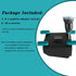 2 Pack Makita Charger Holder, Charger Mount for Makita DC18RC DC18RD DC18RA DC18RF DC18SC DCB18SD DC18SF Chargers(Single & Double & 4-Port Charger...