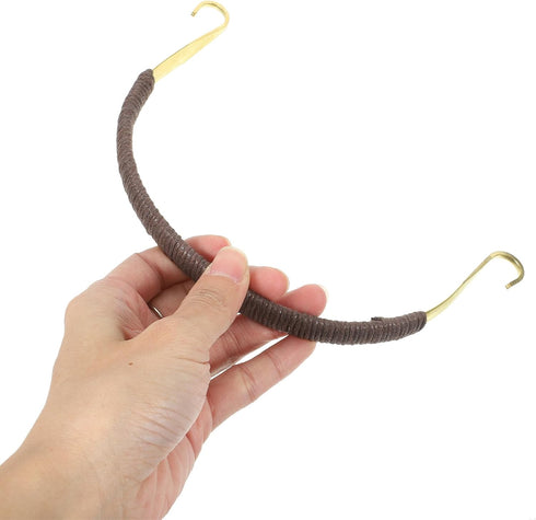 VILLCASE Metal Tea Pot Handle, Tea Accessories Replacement Supplies 7 Inch U-Shape Kettle Handle Teapot Handmade Knitting Handle for Ceramic Pot P...