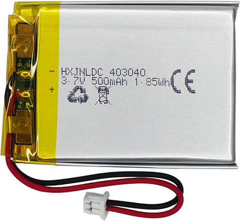 DC 3.7V 500mAh 403040 Rechargeable lithium polymer battery for DIY 3.7-5V Electronic Product, Mobile Energy Storage Power Supply...