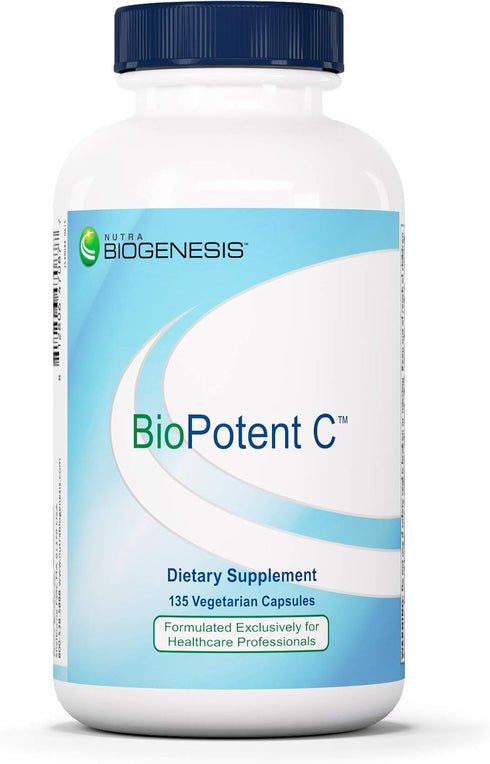 Nutra BioGenesis - BioPotent C - Vitamin C and Lemon Bioflavonoids for Immune, Musculoskeletal and Antioxidant Support - 135 Capsules...