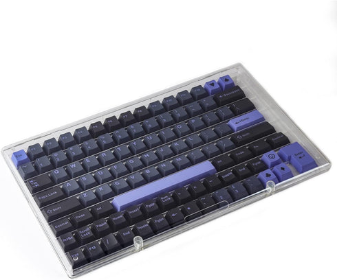 Hyekit Keycaps Storage Box, 1 pcs ABS Dustproof Display Case, with Magnetic Catches, Transparent Collection Box for Cherry XDA SA OEM MSA DSA Prof...