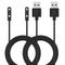 RuenTech 2-Pack Charger Compatible with Letsfit IW1 EW1/FITNIV IW1/LIVIKEY EW1 Smart Watch, 3.3FT Replacement Charing Cable for LIVIKEY Smart Watc...