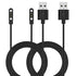 RuenTech 2-Pack Charger Compatible with Letsfit IW1 EW1/FITNIV IW1/LIVIKEY EW1 Smart Watch, 3.3FT Replacement Charing Cable for LIVIKEY Smart Watc...