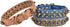 Mushrooms Spiked Rivet Studded Adjustable Pu Leather Pet Collars for Cats Puppy Dogs (12"-14.5" Neck, A Grey)...