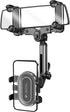 Rearview Mirror Phone Holder for Car - Adjustable Multifunctional 360°Rotatable and Retractable Bracket for Car Rear View Mirror Mount Holders...