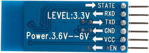 2PCS HC-05 HC 05 Bluetooth Module RF Wireless Bluetooth Transceiver Master Slave Integrated Serial Port Communication BT Module...