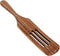 ABOOFAN Slotted Spurtle Set, Wooden Kitchen Utensils Set 31cm Wooden Spoons Utensils for Cooking Stirring Salad Mixing Serving Spurtles Kitchen To...