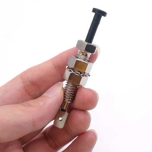 weideer 4Pcs 12V Door Pin Switch Momentary Universal Adjustable Car Bonnet Alarm Light Hood Switch K-025-I...