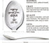 Friendship Spoon Gifts for Women Friends, Enjoy Your Tea, Sister Gifts from Sister, Birthday Thanksgiving Christmas Gifts for Tea Lover Besties Be...
