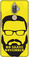 AMZER Slim Fit Handcrafted Designer Printed Snap On Hard Shell Case Back Cover with Screen Cleaning Kit Skin for Lenovo K8 Plus - No Shave Novembe...