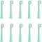 Replacement Toothbrush Heads 10 Pack Compatible with Colgate Hum Connected Smart Battery Electric Toothbrush Head, Green...