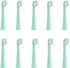 Replacement Toothbrush Heads 10 Pack Compatible with Colgate Hum Connected Smart Battery Electric Toothbrush Head, Green...