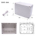 Twidec/Waterproof Dustproof IP67 Junction Box ABS Plastic Electrical Project Box DIY Case Enclosure Gray 8"x 6"x 4"(200 x 150 x 100 mm)...