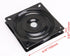 BQLZR 6.1 inch A3 Steel Plate Black Ball Bearing Square Swivel Chair Swivel Turntable for Bar Stool Chair...