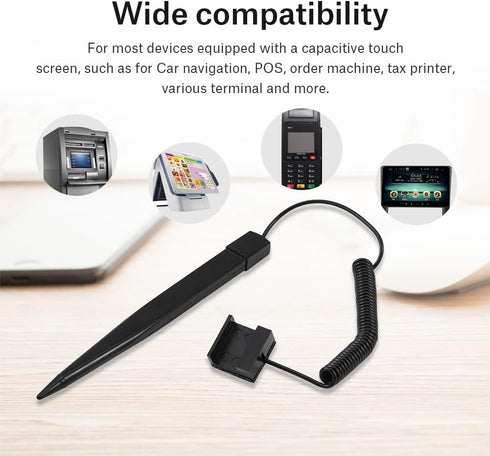acitive Touch Screen Pen, Professional Spring Resistance Stylus Pen for Car Navigation GPS acitive Touch Screen...
