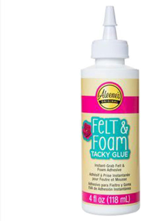 Aleene's Felt and Foam Tacky Glue, 4 FL OZ, Original Version...