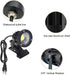 Outdoor 1pc 5W COB LED Clip on Light, IP65 Waterproof Adjustable Desk Stand COB Spotlights with Clip and US Plug for Flag Coffee Shop (Cool White)...