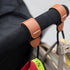 ?4-Pack? Baby Stroller Hooks Clip or Hanging Diaper Bag Universal Hooks Accessories for Stroller and Car or Shopping Cart (Black and Brown)...