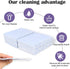24 Pack Light Scouring Pad with Foam, Triple Cleaning Scrub Pad Singles Heavy Duty Household Non-Scratch Abrasive Hand Pad Multi Surface Magic Spo...