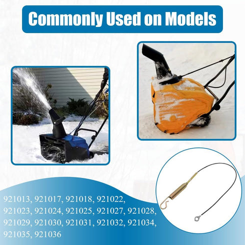 Traction Cable 06900439 for Ariens Gravely Auger Cable Gravely Power Brush Deluxe Pro 24 28 30 36 Snow Blower...