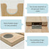 Folding Wooden Hot Glue Gun Holder Hot Glue Gun Stand Hot Glue Gun Rack Hot Glue Gun Base Hot Glue Gun Organizer for Craft Room Small...
