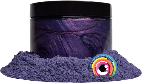 Eye Candy Pigments Premium Purple Mica Powder - Purple Sage (25gr) - for Epoxy, Resin, Soap, Paint, Woodworking, Acrylic Pouring, Bath Bombs, Fish...
