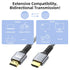 8k Hdmi Cable 6.6ft Ultra High Speed HDMI 2.1 Cable 8K@60HZ 4K@120HZ 48Gbps HDMI Cord for HDTV,PS4,PS5,Monitor Laptop,Xbox,HDCP 2.2&2.3 Support HD...