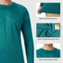 Men's UPF 50+ Rash Guard Swim Shirt Long Sleeve Moisture Wicking Quick Dry Lightweight Wrinkle-resistant Fishing Running, Tropical Green, Medium...