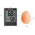 Humidity Gauge, 2 Pack Indoor Thermometer for Home Digital Hygrometer Room Thermometer and Humidity Gauge with Temperature Humidity Monitor AAA Battery Powered(Color: Black and White)